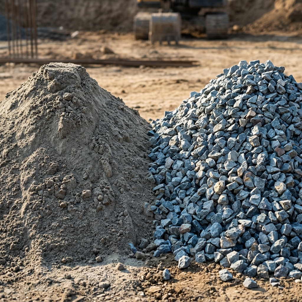 Crush Sand and Aggregate